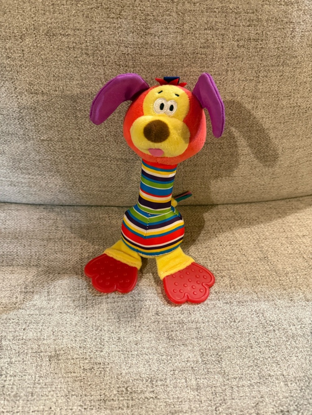 Baby stuffed dog